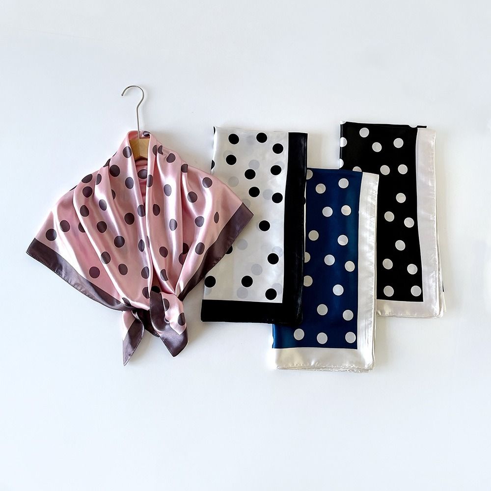 Écharpe élégante à pois imprim - Women'S Accessories Clothing avis et prix