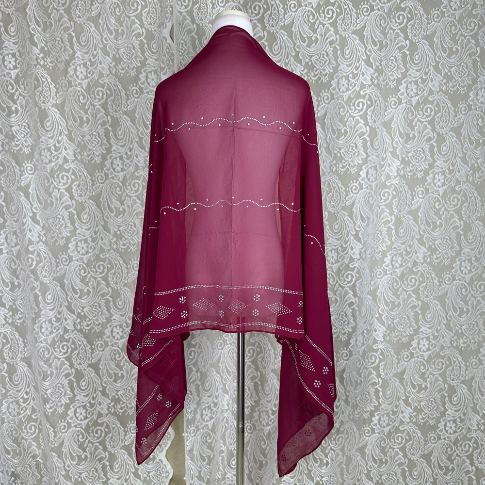Nouveau Voile Hijab en Chiffon - Women Accessories Dubai avis et prix