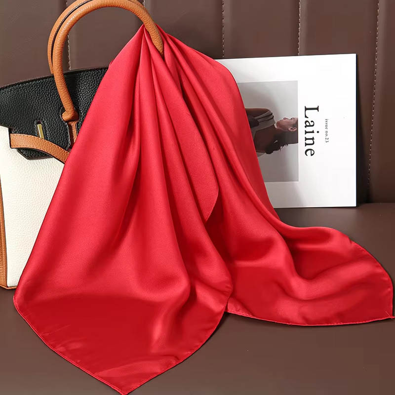 Foulard carré de luxe en soie  - Silk Scarf Square avis et prix