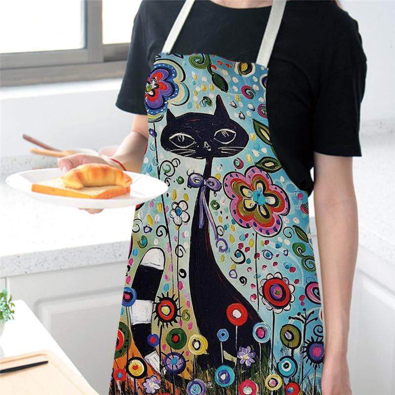 Tablier de cuisine en lin et c - Women Kitchen Accessories avis et prix