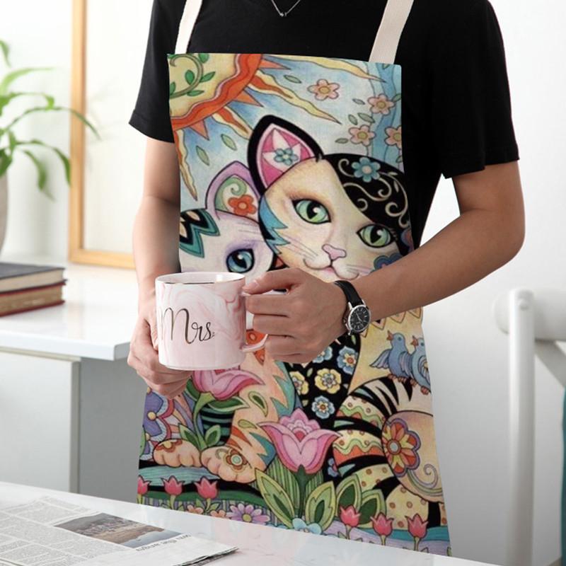 Tablier de cuisine en lin et c - Women Kitchen Accessories avis et prix
