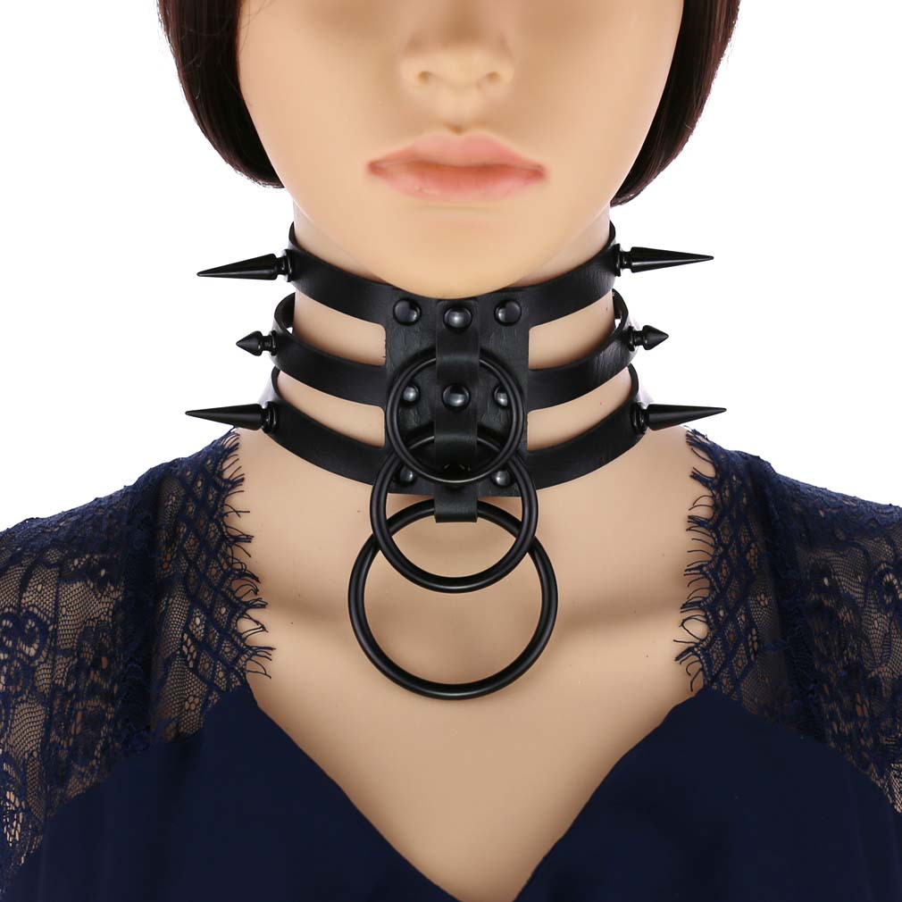 Collier ras du cou de bondage  - Women'S Emo Accessories avis et prix