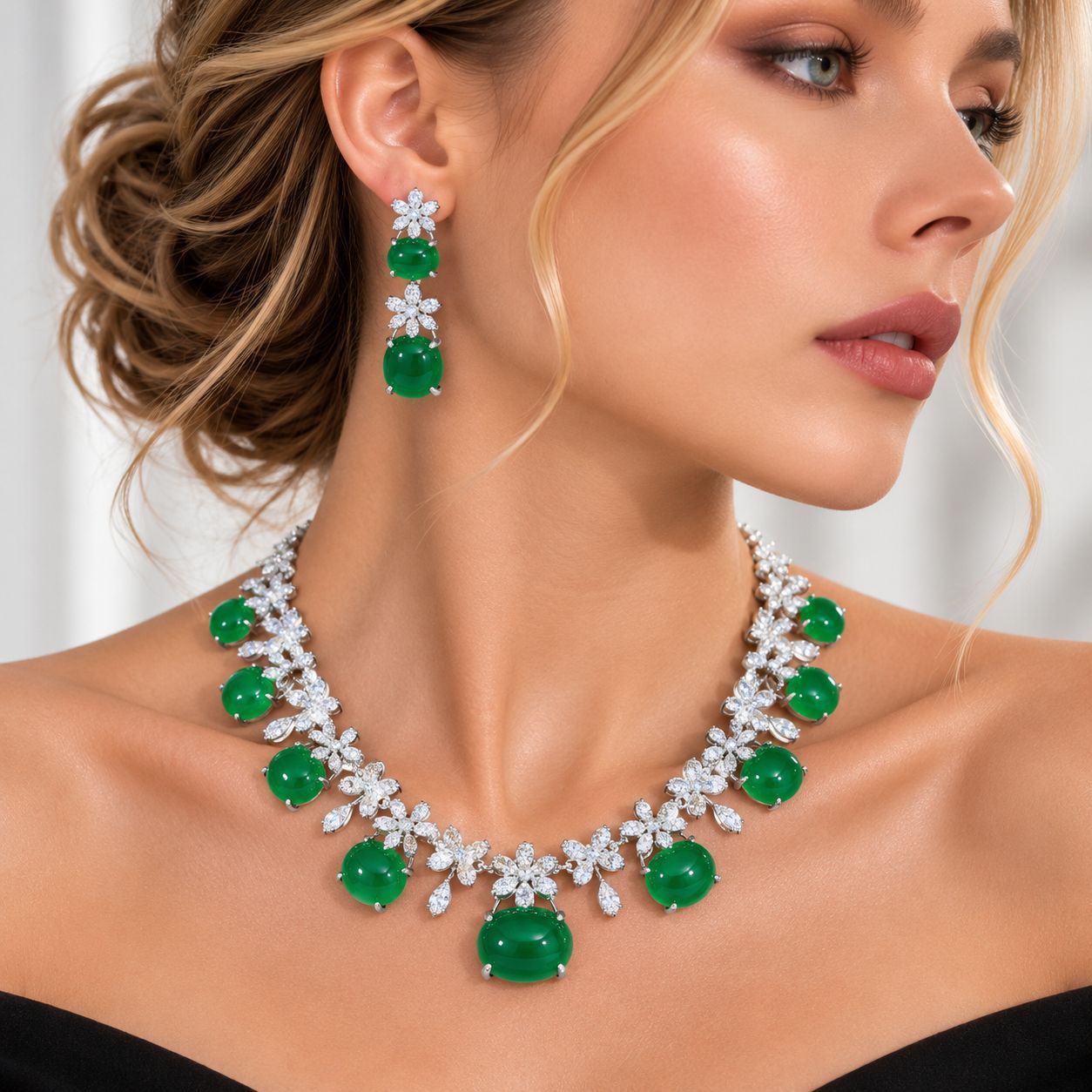 Ensemble de bijoux pour soirée - Women Accessories Dubai avis et prix