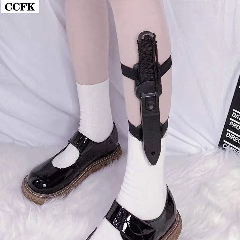 Goth Leg Ring Kawaii Knife Pro - Women'S Emo Accessories avis et prix